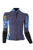 2/2 Optimizer Frontzip Neotop - Combinaison Longe Cote Femme