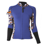 2/2 Optimizer Frontzip Neotop - Combinaison Longe Cote Femme