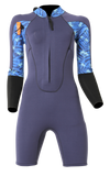 4/3 Shorty Optimizer Dual Zip - Combinaison Longe Côte Femme